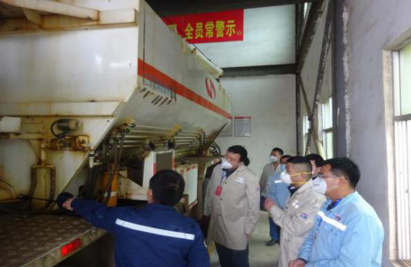 【一线督战，靠前指挥】——安博官网体育入口(中国)有限公司爆破工程集团领导奔赴项目一线指导疫情防控与复工复产