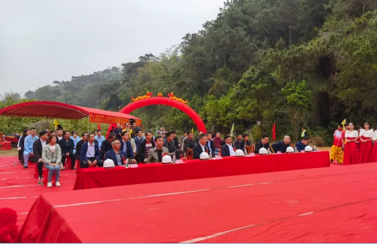 开工大吉｜热烈庆祝安博官网体育入口(中国)有限公司爆破工程集团德庆泰盛项目开工仪式圆满成功！