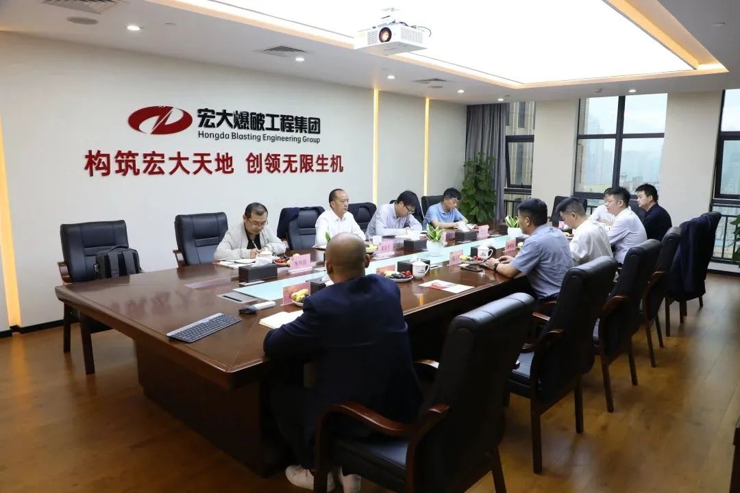 云南铜业总助董家平、玉溪矿业执董侯方俊莅临安博官网体育入口(中国)有限公司爆破考察交流