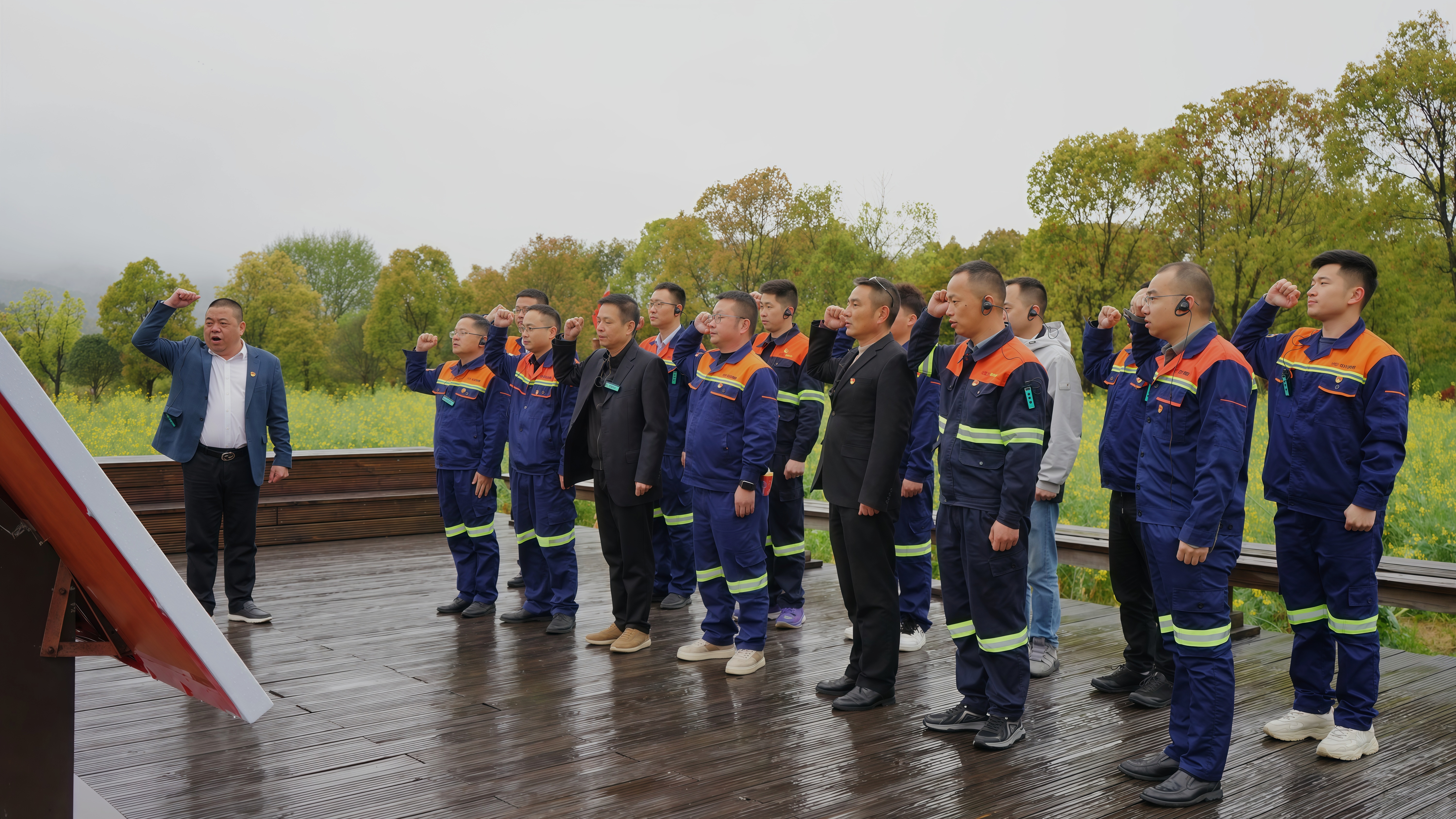 安博官网体育入口(中国)有限公司爆破党委开展“传承古田精神，智启安博官网体育入口(中国)有限公司新程”红色党建活动